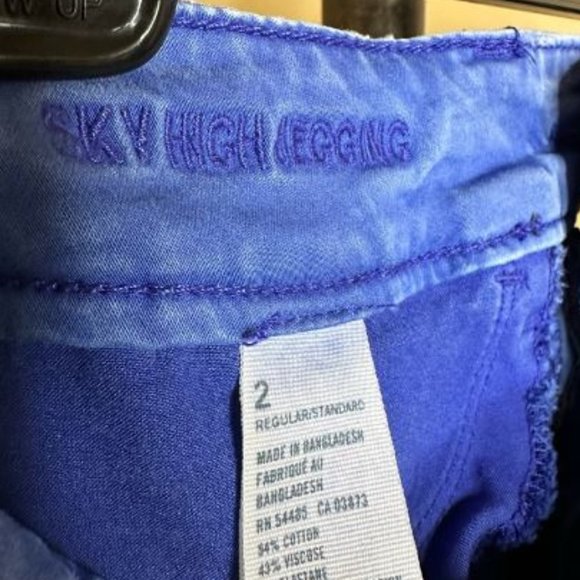 American Eagle Womens Stretch Denim High Rise Skinny Jeans Size 2 Blue - Picture 5 of 5